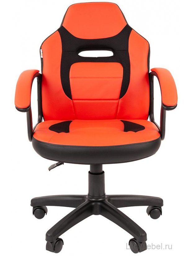 Компьютерное кресло Chairman kids 110 черный / красный
