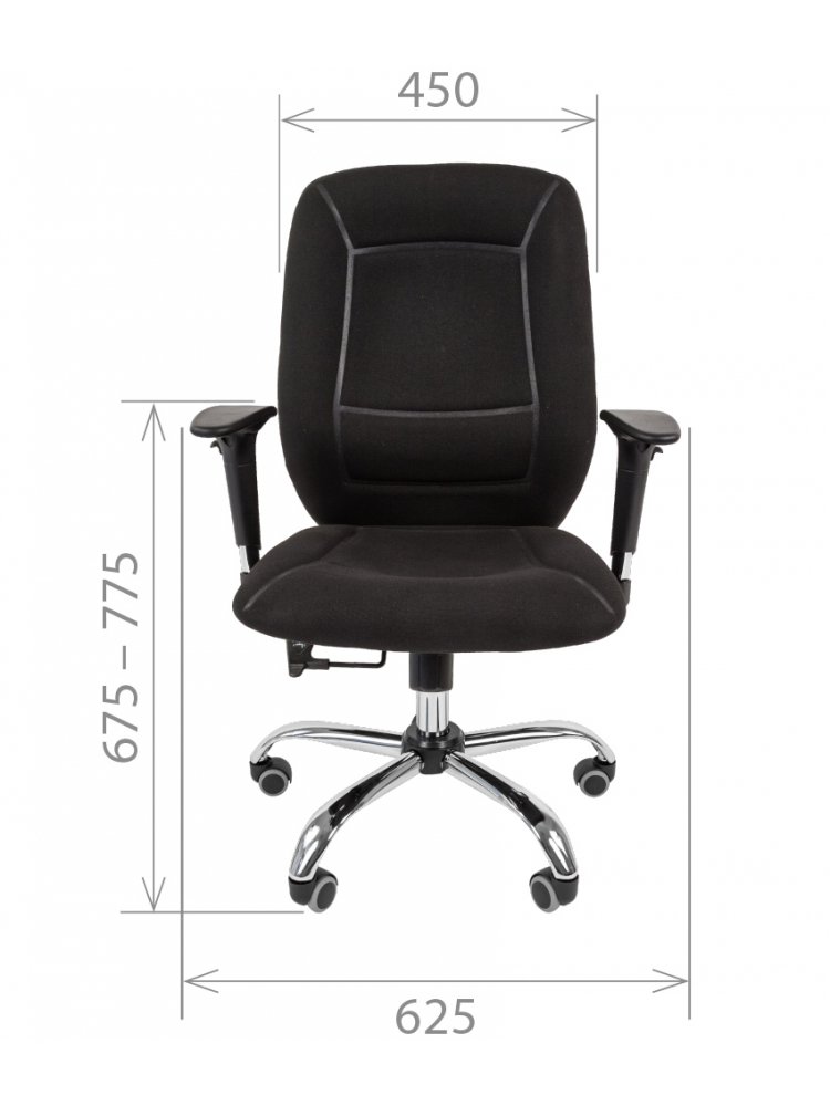 Компьютерное кресло Chairman 888 С-02 красное
