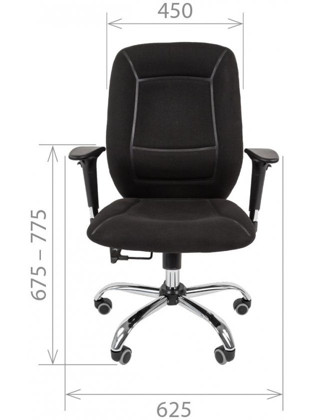 Компьютерное кресло Chairman 888 С-3 черное