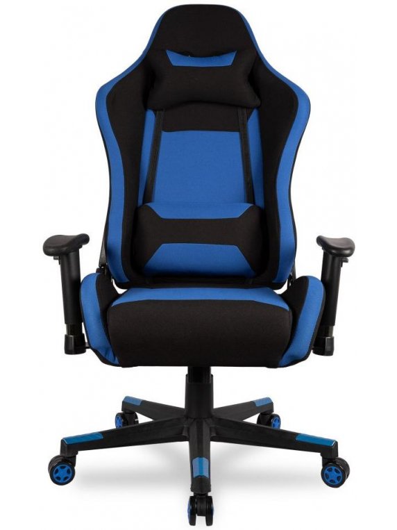 Компьютерное кресло College BX-3760 Black / Blue черное / синее