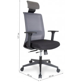 Компьютерное кресло College CLG-429 MBN-A