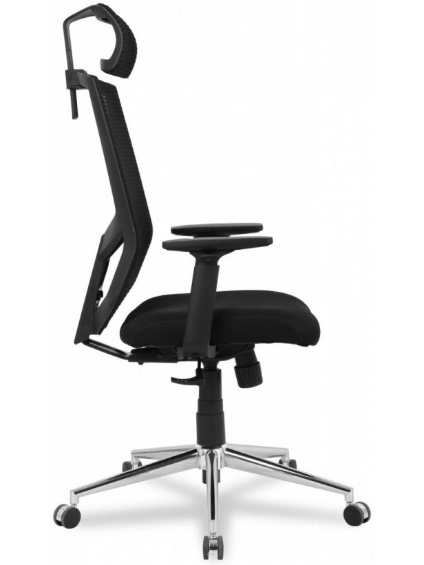 Компьютерное кресло College HLC-1500HLX Black черное