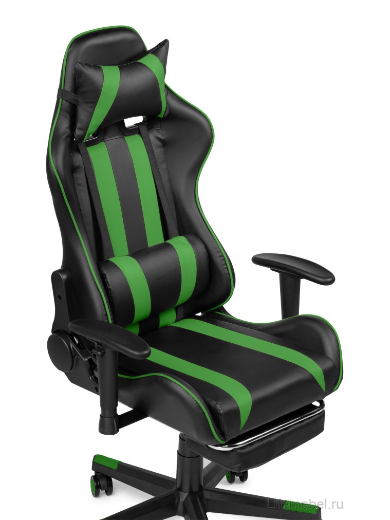 Компьютерное кресло Corvet black / green