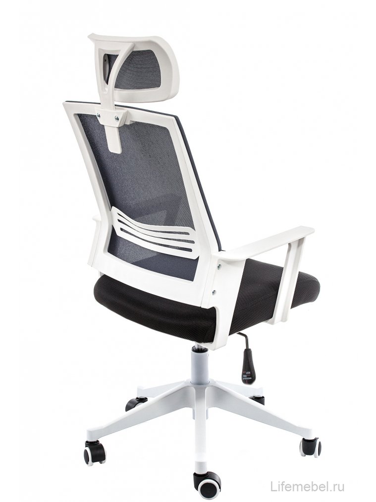 Компьютерное кресло Dreamer белое / черное / серое