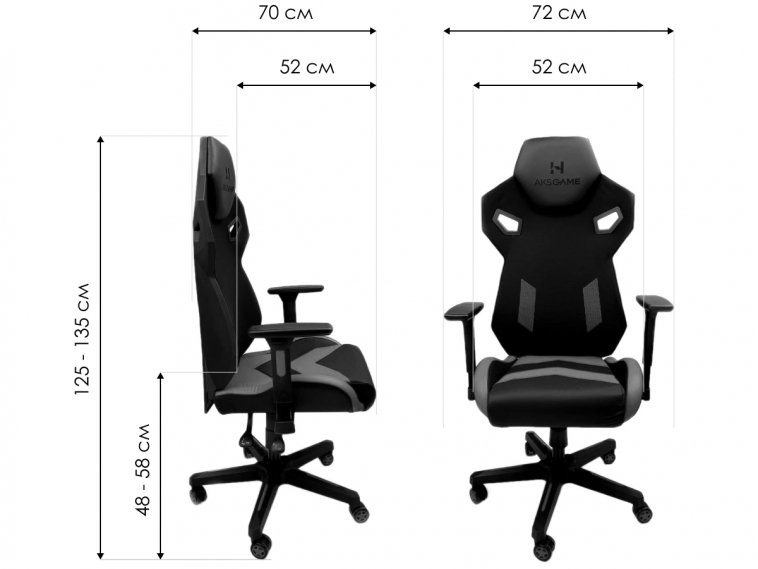 Компьютерное кресло Dynamit экокожа черный