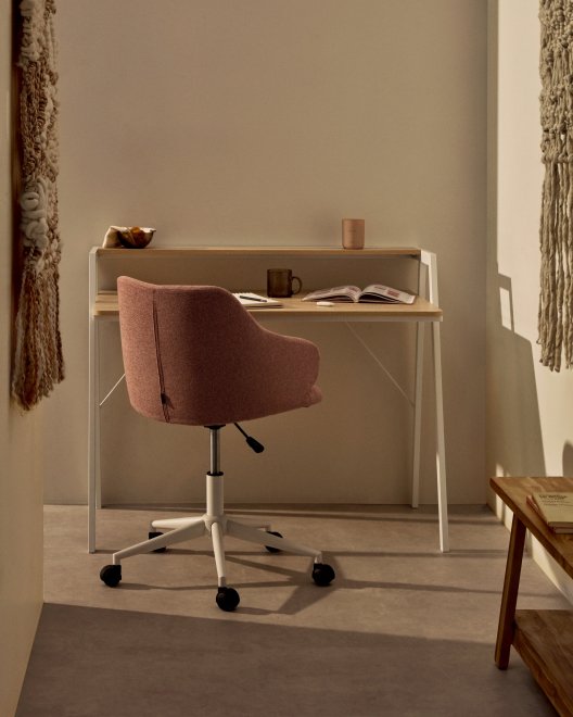 Компьютерное кресло Einara светло-розовое