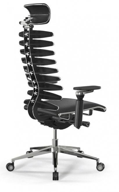 Компьютерное кресло EQ B2-47D Infinity экокожа черная