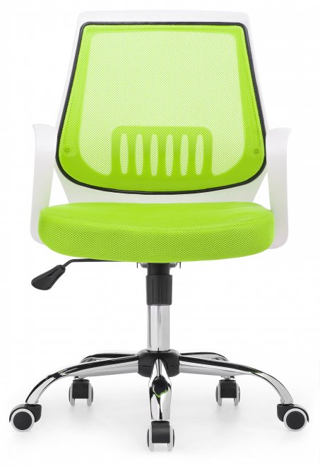Компьютерное кресло Ergoplus белое / зеленое