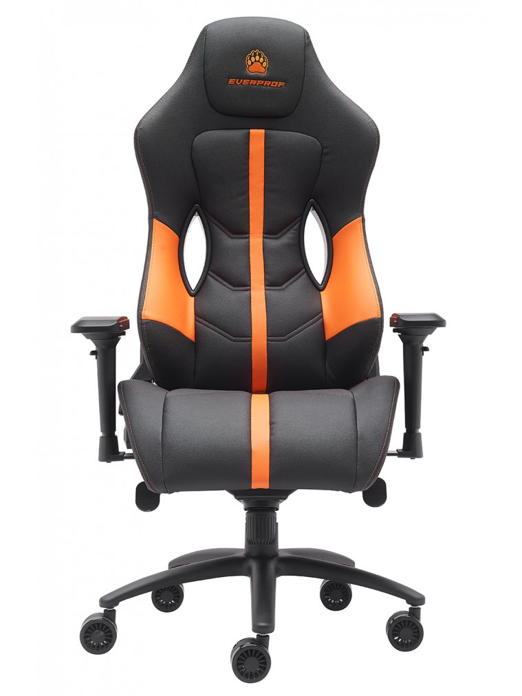 Компьютерное кресло Everprof Jaguar экокожа оранжевый