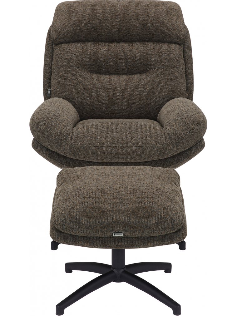 Компьютерное кресло Everprof Kiwi ткань темно-коричневый