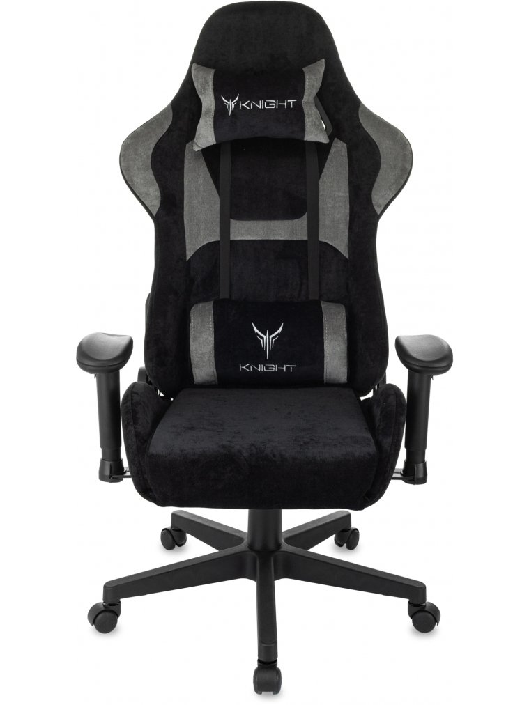 Компьютерное кресло Flame ткань черный / серый