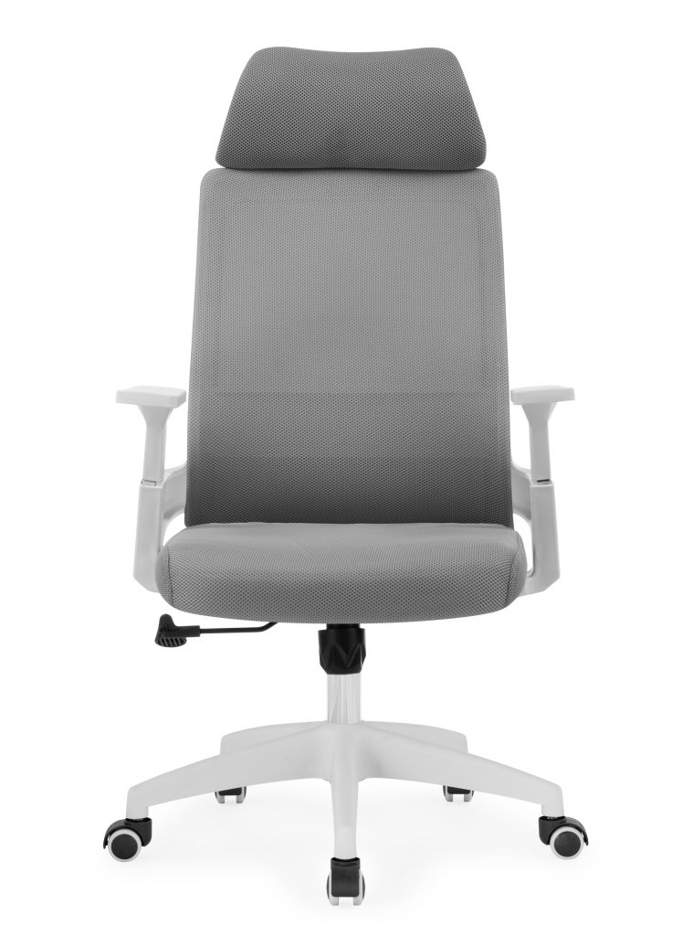 Компьютерное кресло Flok gray / white