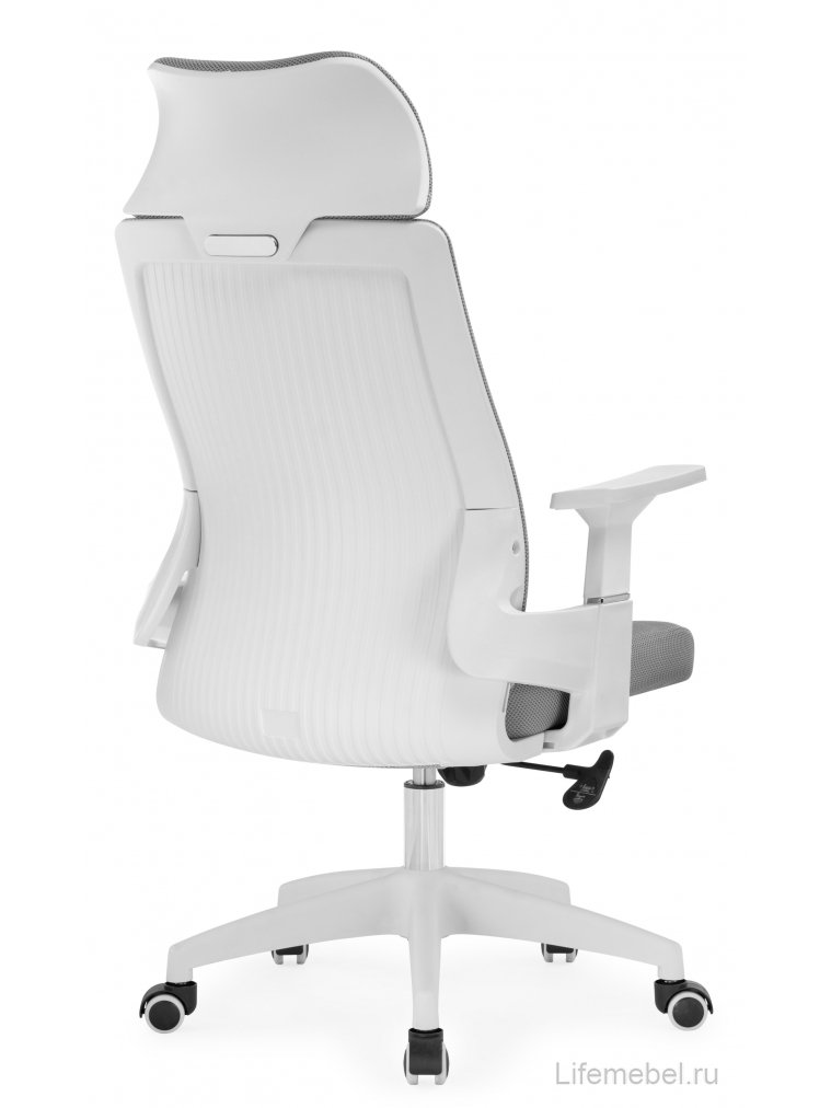 Компьютерное кресло Flok gray / white