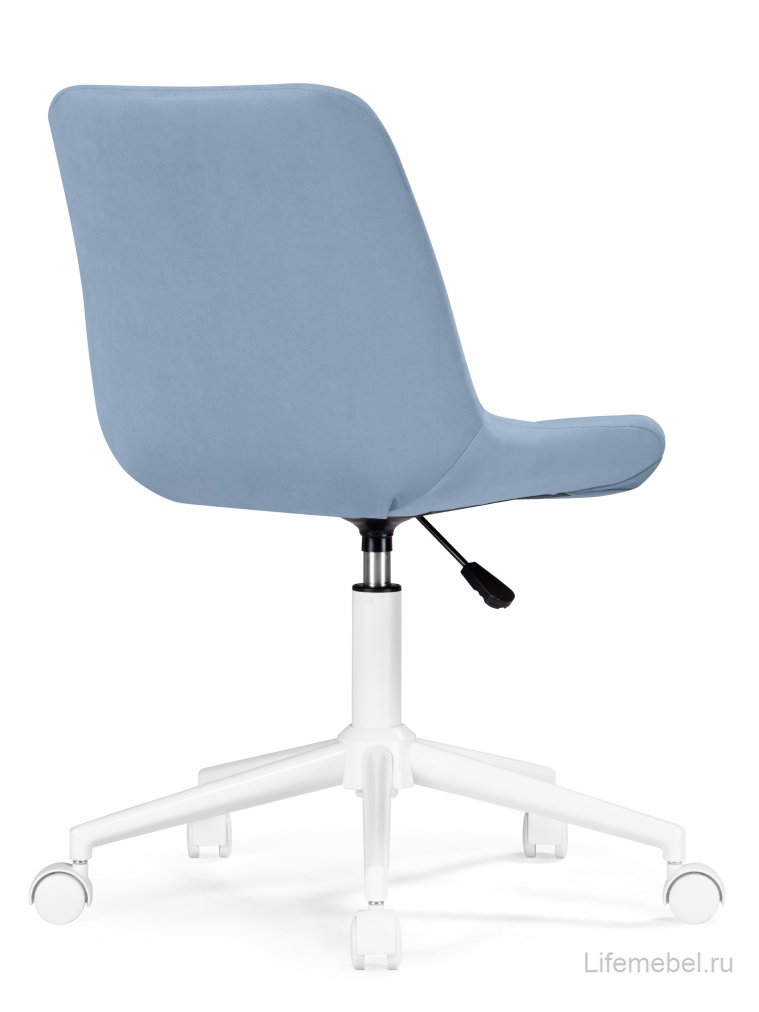 Компьютерное кресло Форт голубой / белый