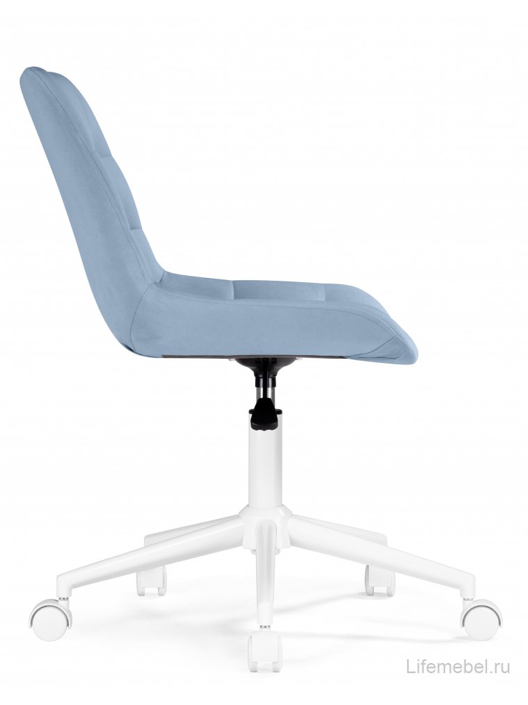 Компьютерное кресло Форт голубой / белый