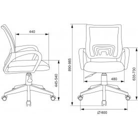 Компьютерное кресло Spectorс DC453