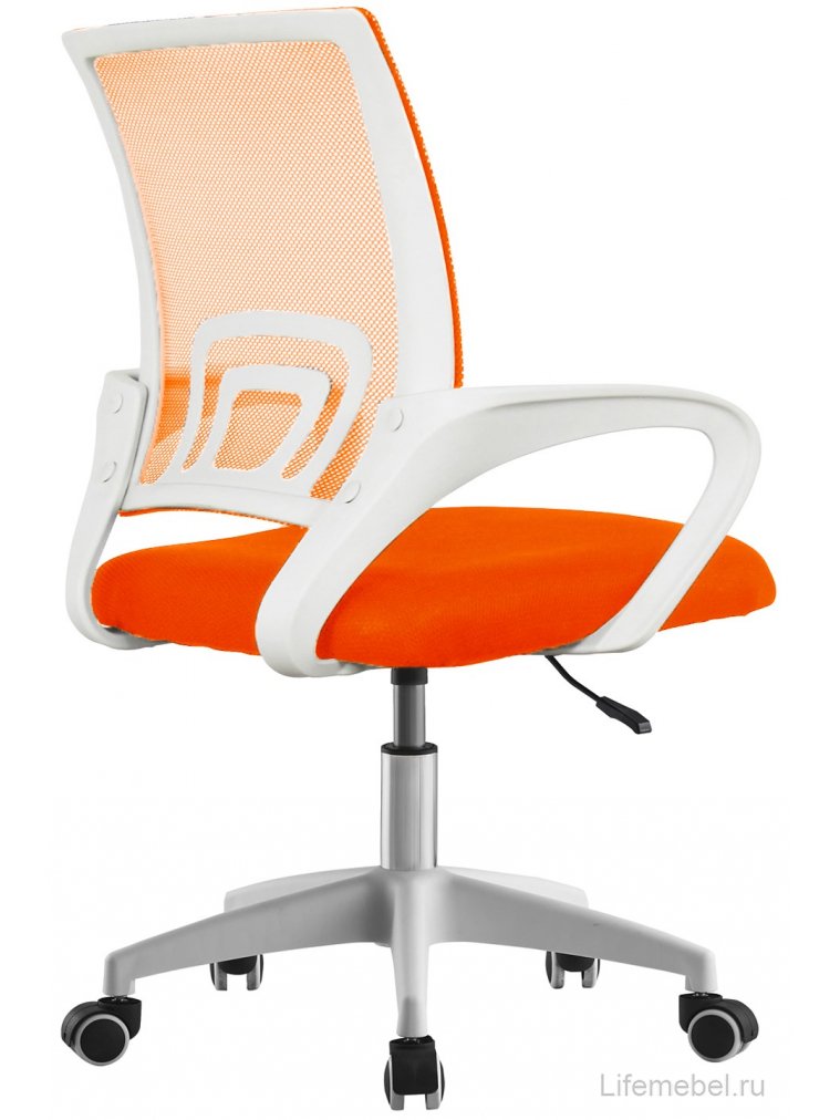 Компьютерное кресло Spectorс DC453 оранжевое / белый