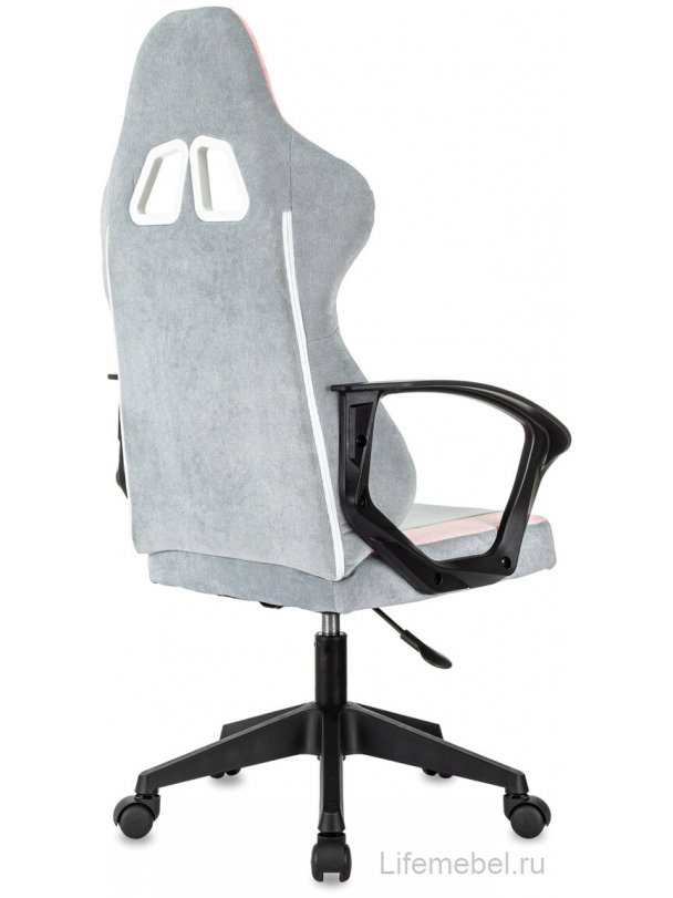 Компьютерное кресло GM-127 серое / розовое