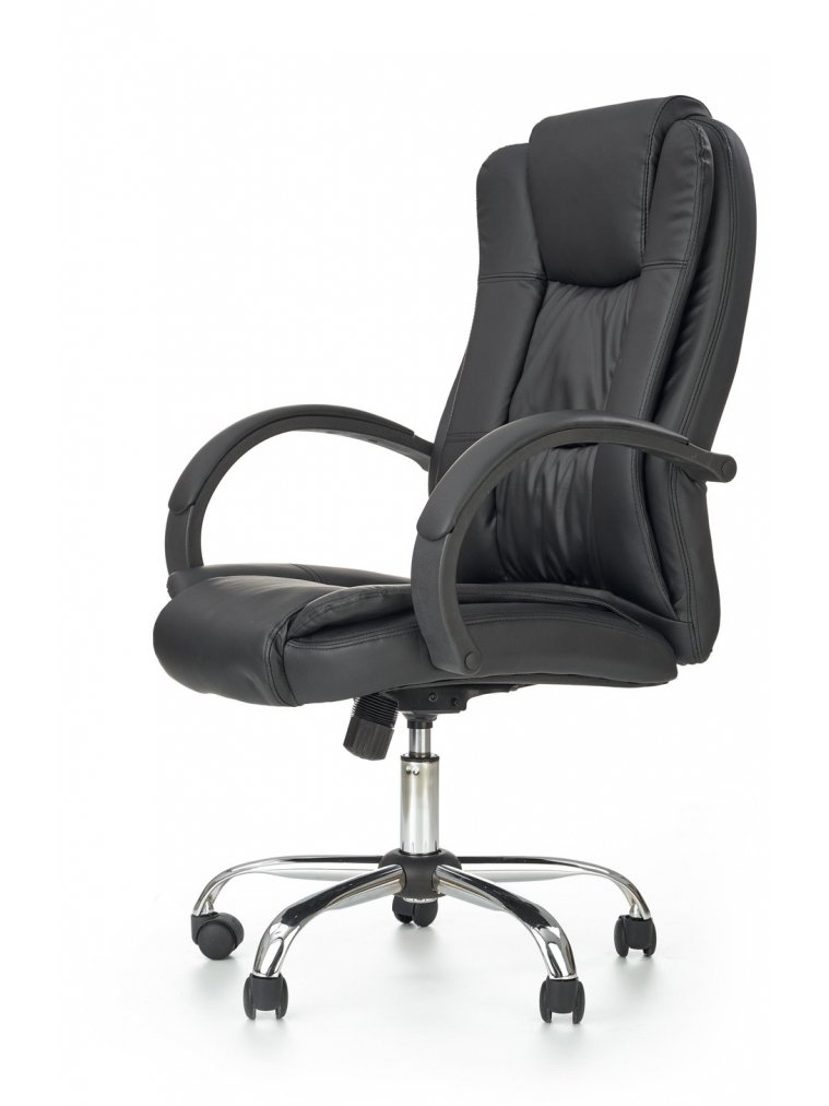 Компьютерное кресло Relax черная экокожа
