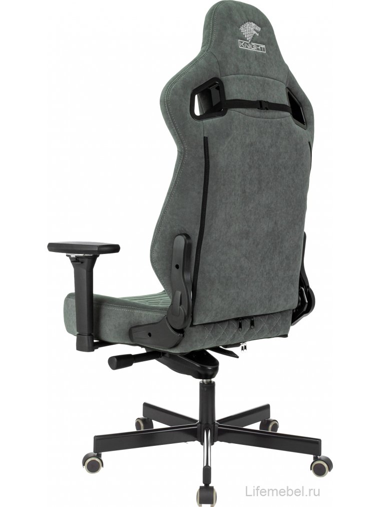 Компьютерное кресло Hunter искусственная замша серый