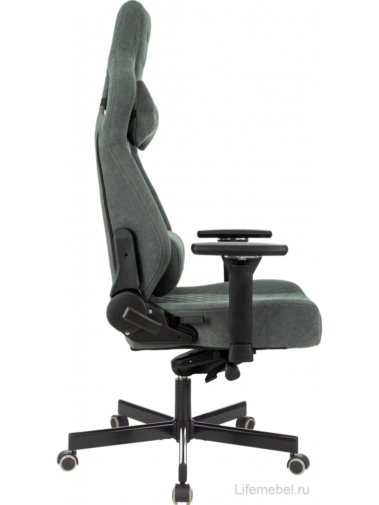 Компьютерное кресло Hunter искусственная замша серый