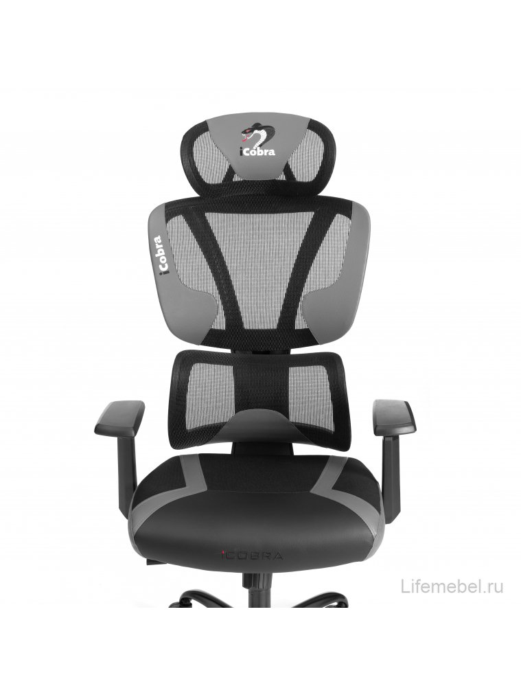 Компьютерное кресло Icobra черный / серый