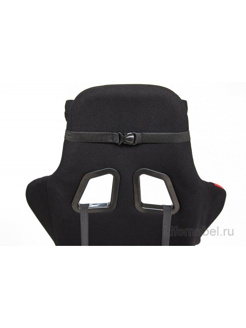 Компьютерное кресло iGear черное / красное ткань