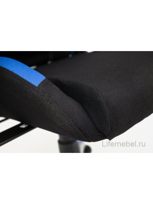 Компьютерное кресло iGear черное / синее ткань