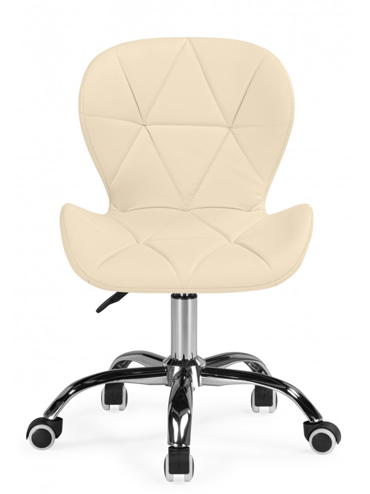 Компьютерное кресло Имаад бежевый / хром