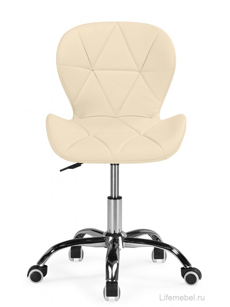 Компьютерное кресло Имаад бежевый / хром