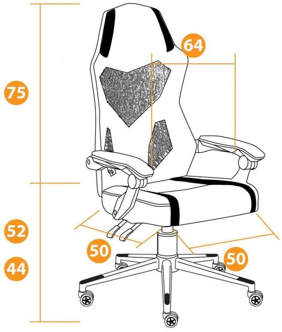 Компьютерное кресло iRock черный / красный