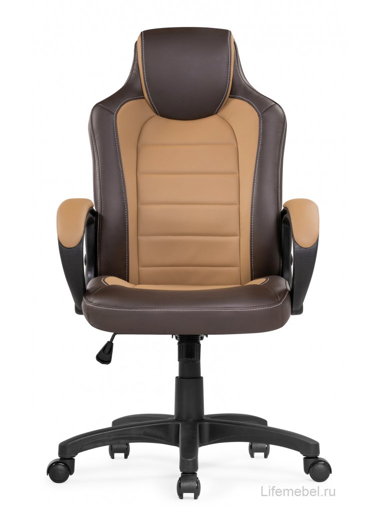 Компьютерное кресло Kadis коричневое / бежевое