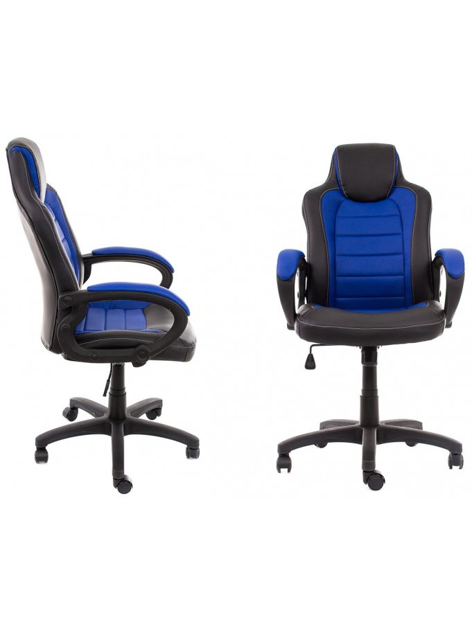 Компьютерное кресло Kadis темно-синее / черное