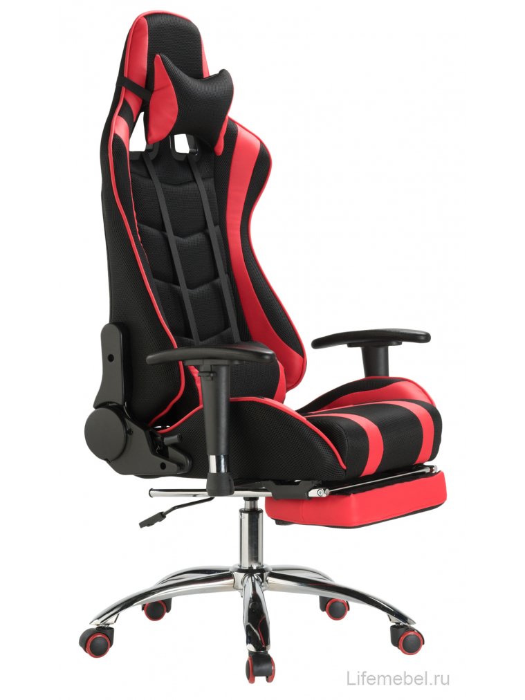 Компьютерное кресло Kano 1 red / black
