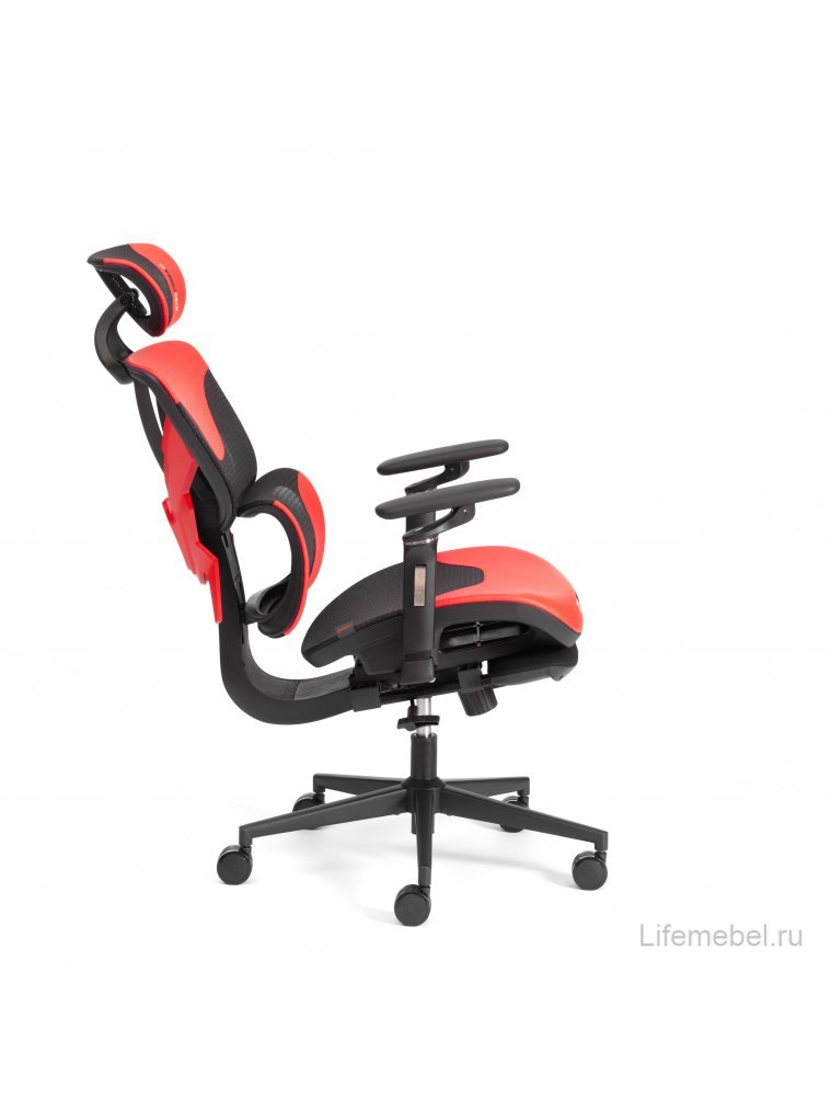 Компьютерное кресло KingCobra черный / красный