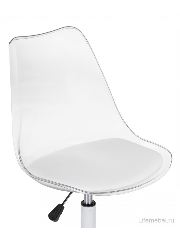 Компьютерное кресло Kolin clear / white