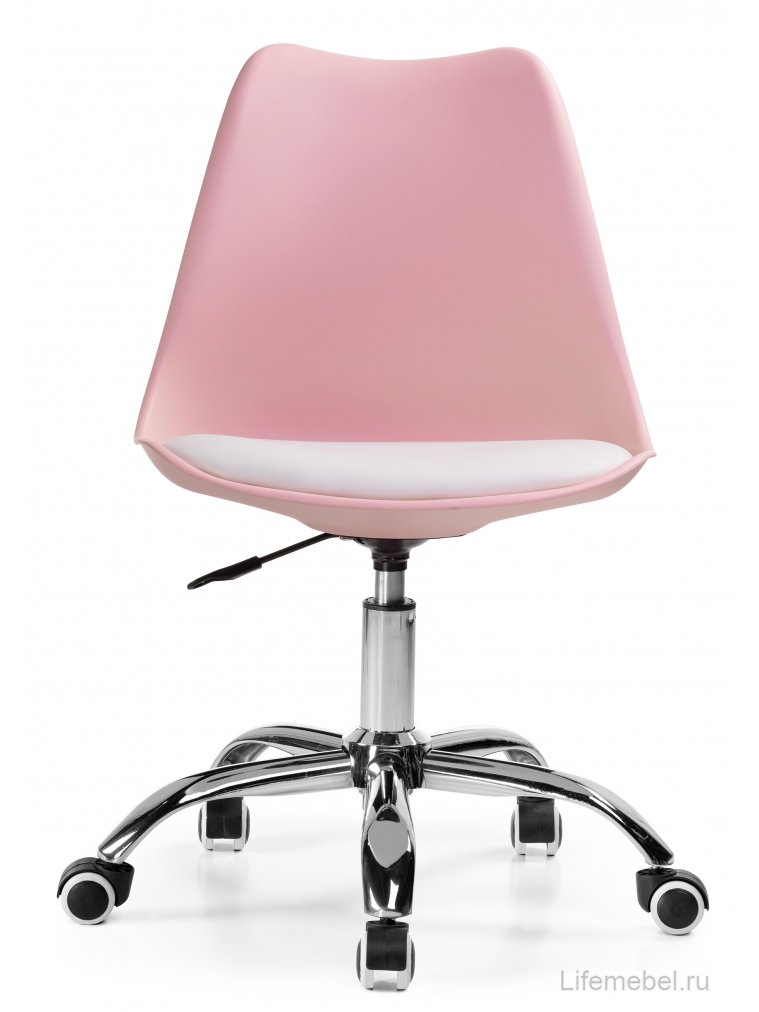 Компьютерное кресло Kolin pink / white