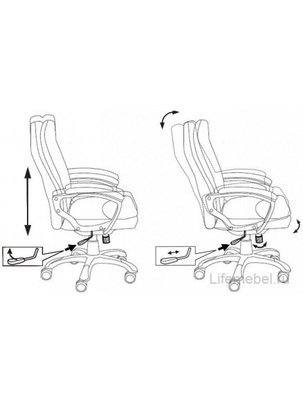 Компьютерное кресло Kolson бежевый / черный