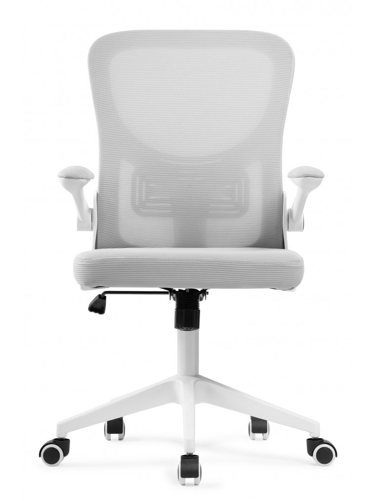 Компьютерное кресло Konfi light gray / white