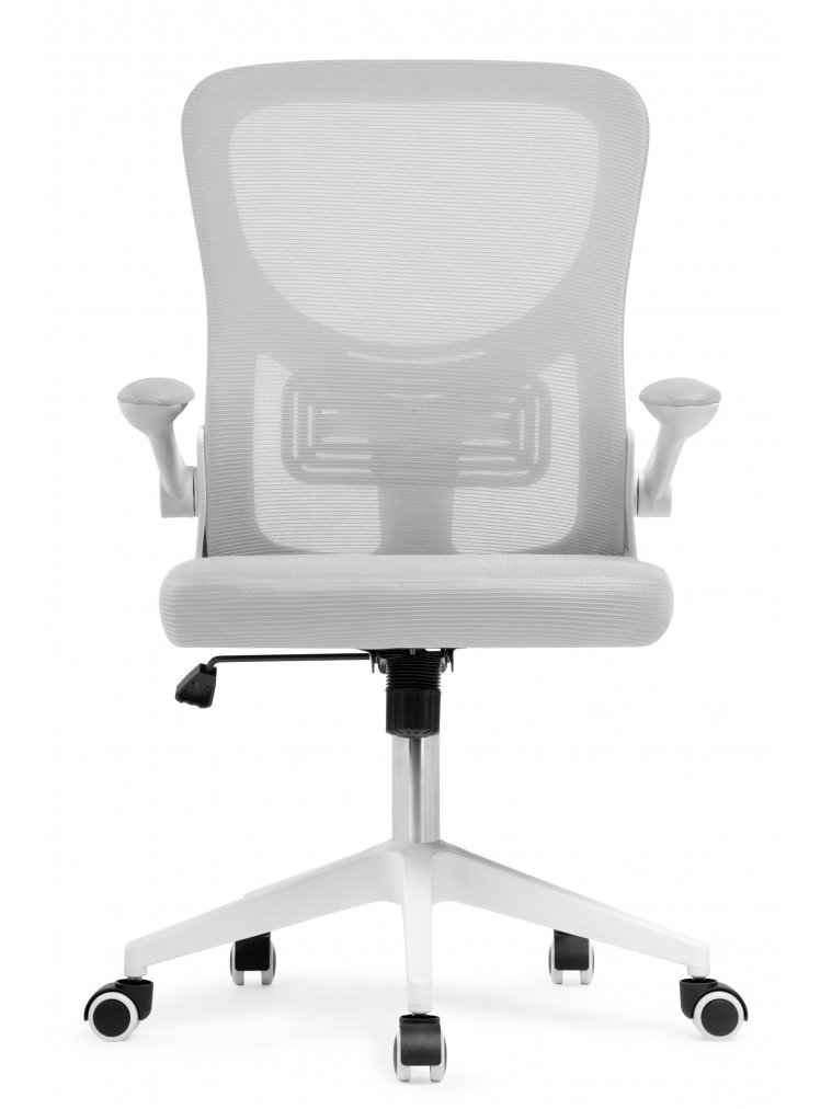 Компьютерное кресло Konfi light gray / white