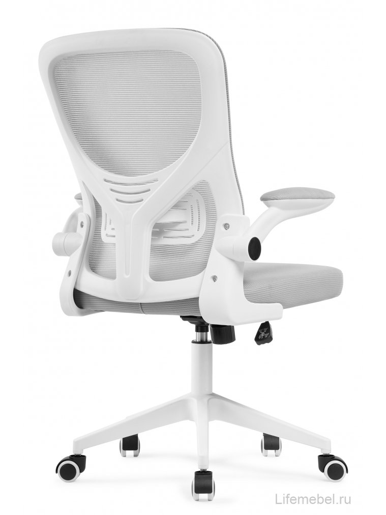 Компьютерное кресло Konfi light gray / white