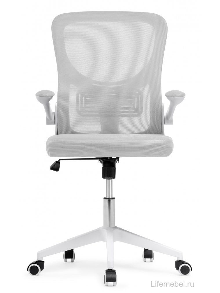 Компьютерное кресло Konfi light gray / white
