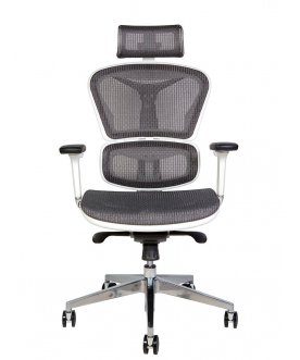 Компьютерное кресло Hero White YS-0810H-T(E+E)W