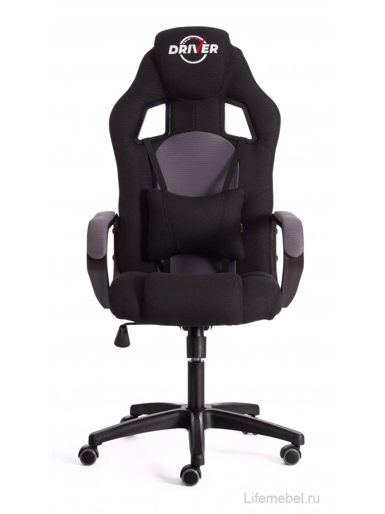 Компьютерное кресло Driver/Драйвер черный / серый