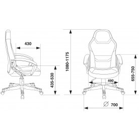Компьютерное кресло Zombie 10