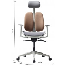 Компьютерное кресло Gold D2500G-DAMW