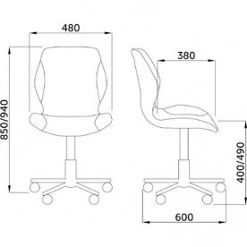 Компьютерное кресло Delfin