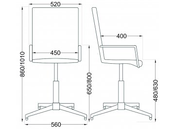 Компьютерное кресло Rosio 2