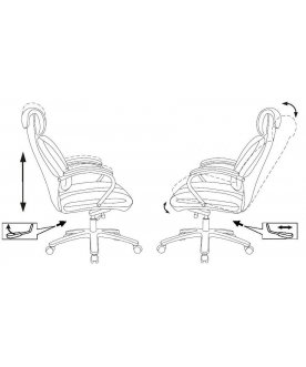 Компьютерное кресло T-9904NSL