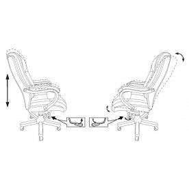 Компьютерное кресло T-9926WALNUT